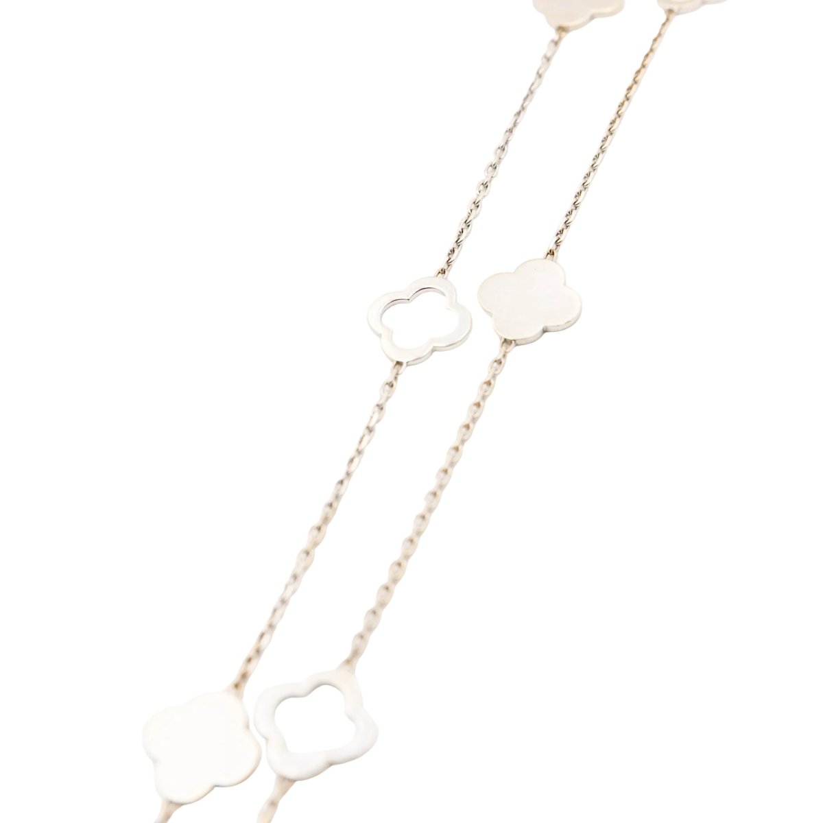 Collier Sautoir en or blanc - Castafiore