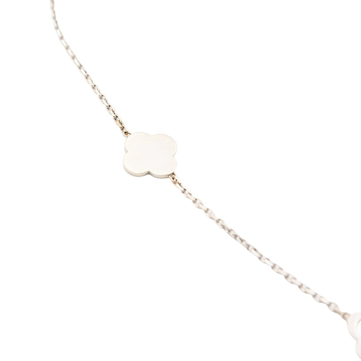 Collier Sautoir en or blanc - Castafiore