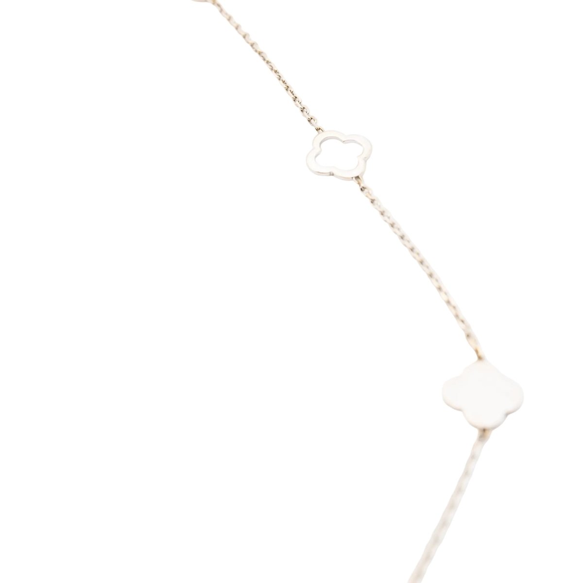 Collier Sautoir en or blanc - Castafiore