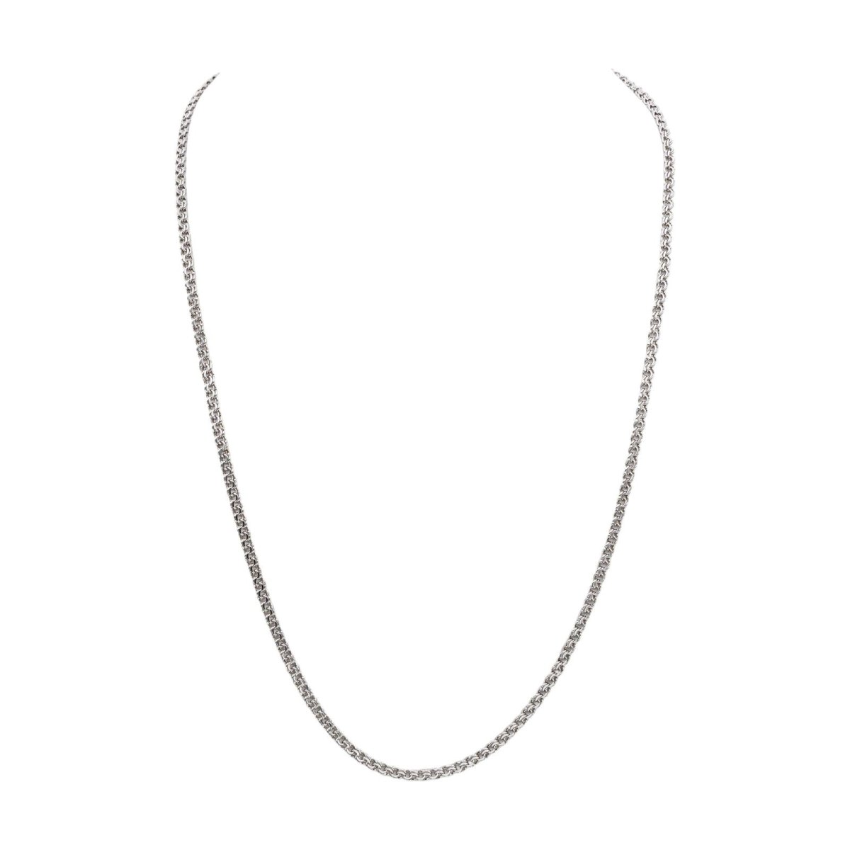 Collier Sautoir en or blanc - Castafiore