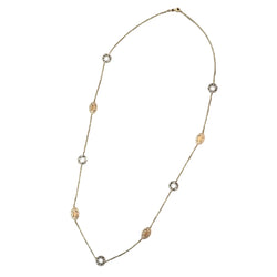 Collier Sautoir en or blanc et or jaune - Castafiore
