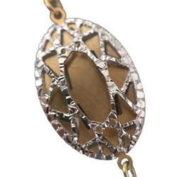 Collier Sautoir en or blanc et or jaune - Castafiore