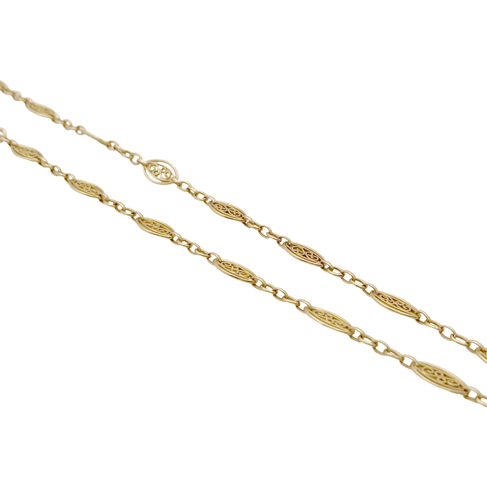 Collier Sautoir en or jaune - Castafiore