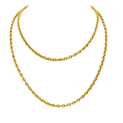 Collier Sautoir en or jaune - Castafiore