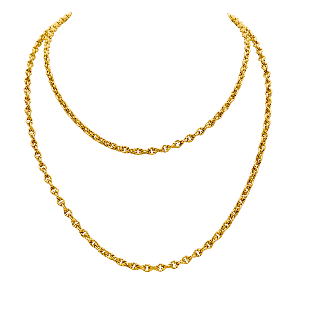 Collier Sautoir en or jaune - Castafiore