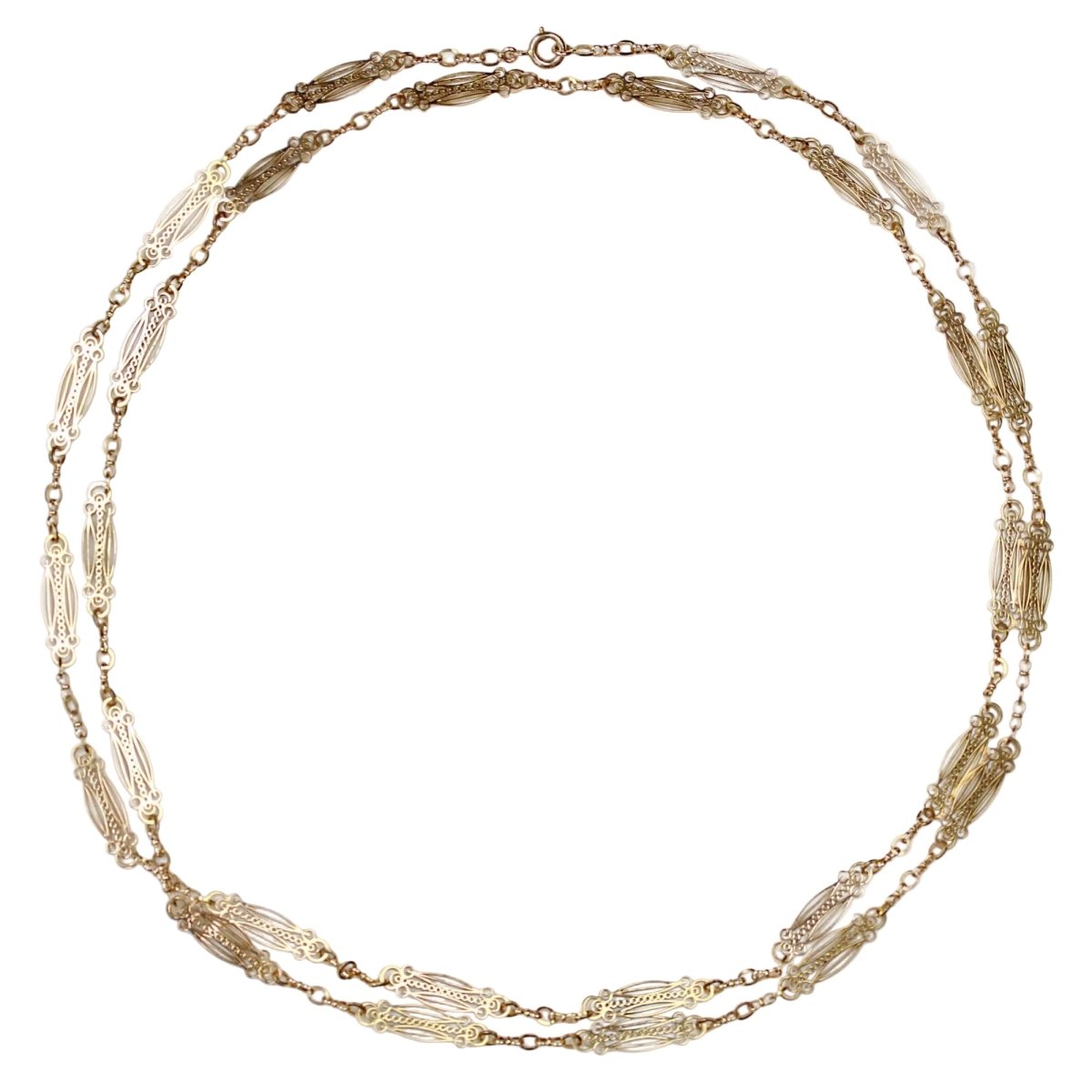 Collier Sautoir en or jaune - Castafiore