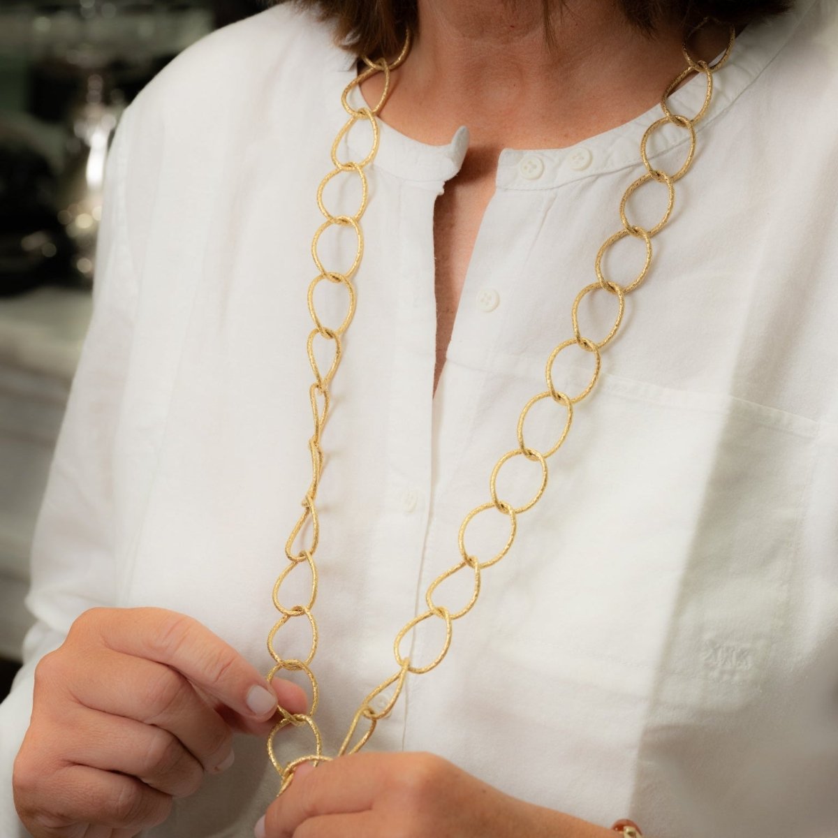 Collier Sautoir en or jaune - Castafiore