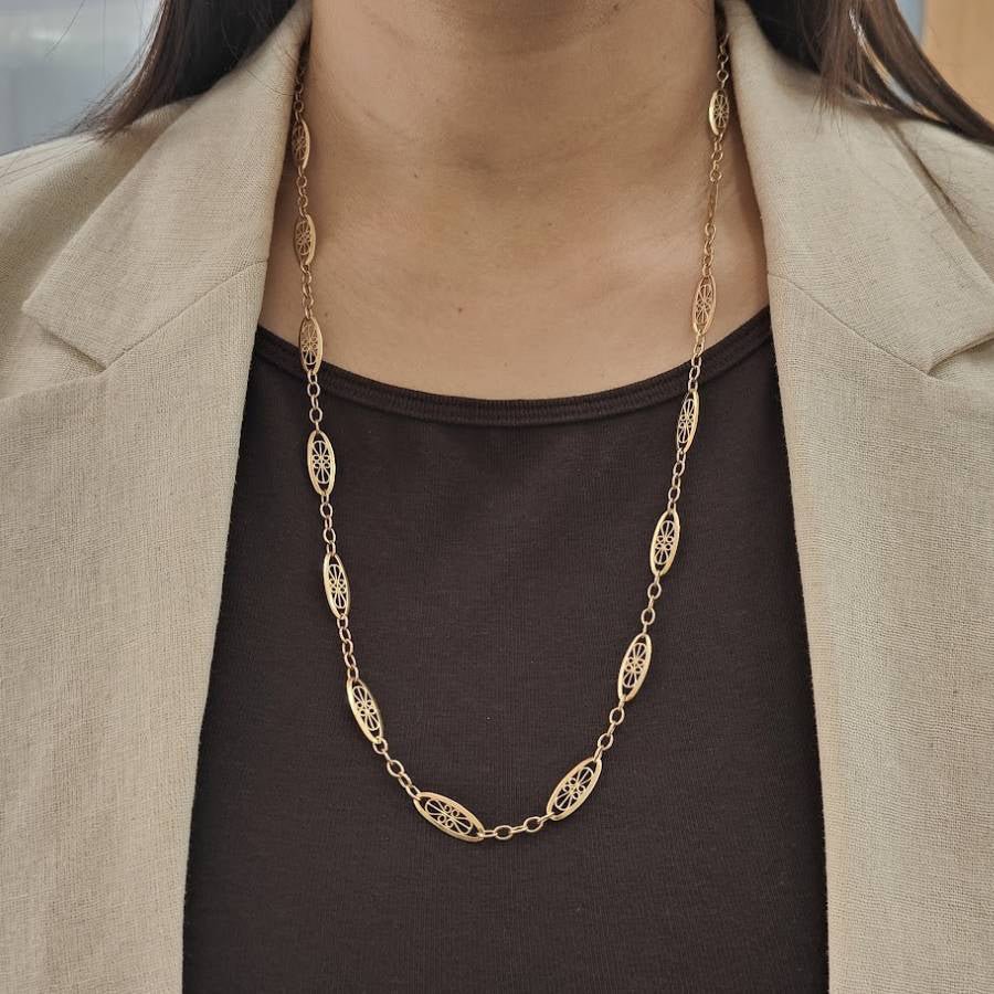 Collier Sautoir en or jaune - Castafiore