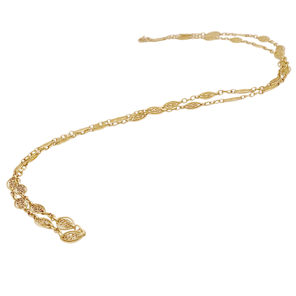 Collier Sautoir en or jaune - Castafiore