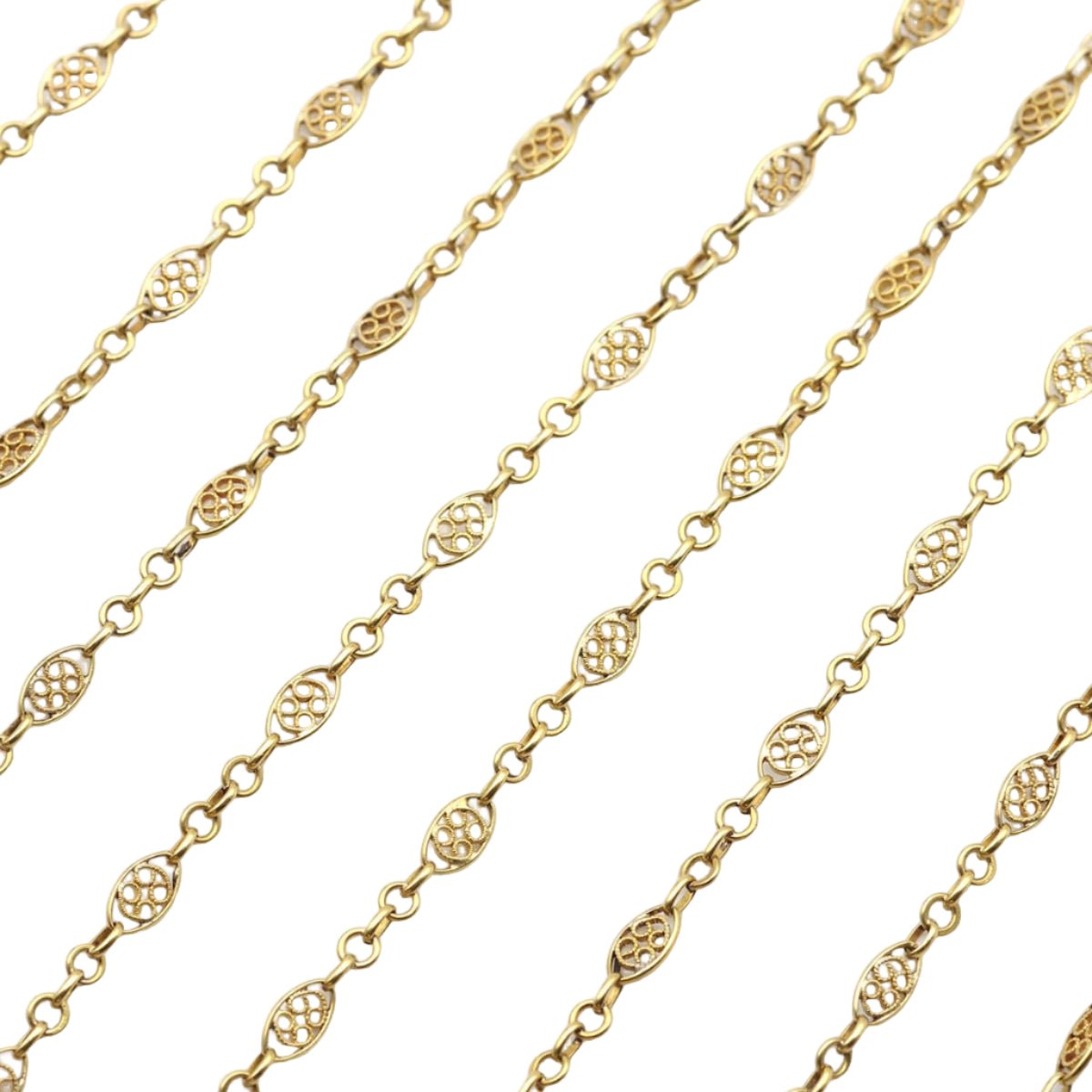 Collier Sautoir en or jaune - Castafiore