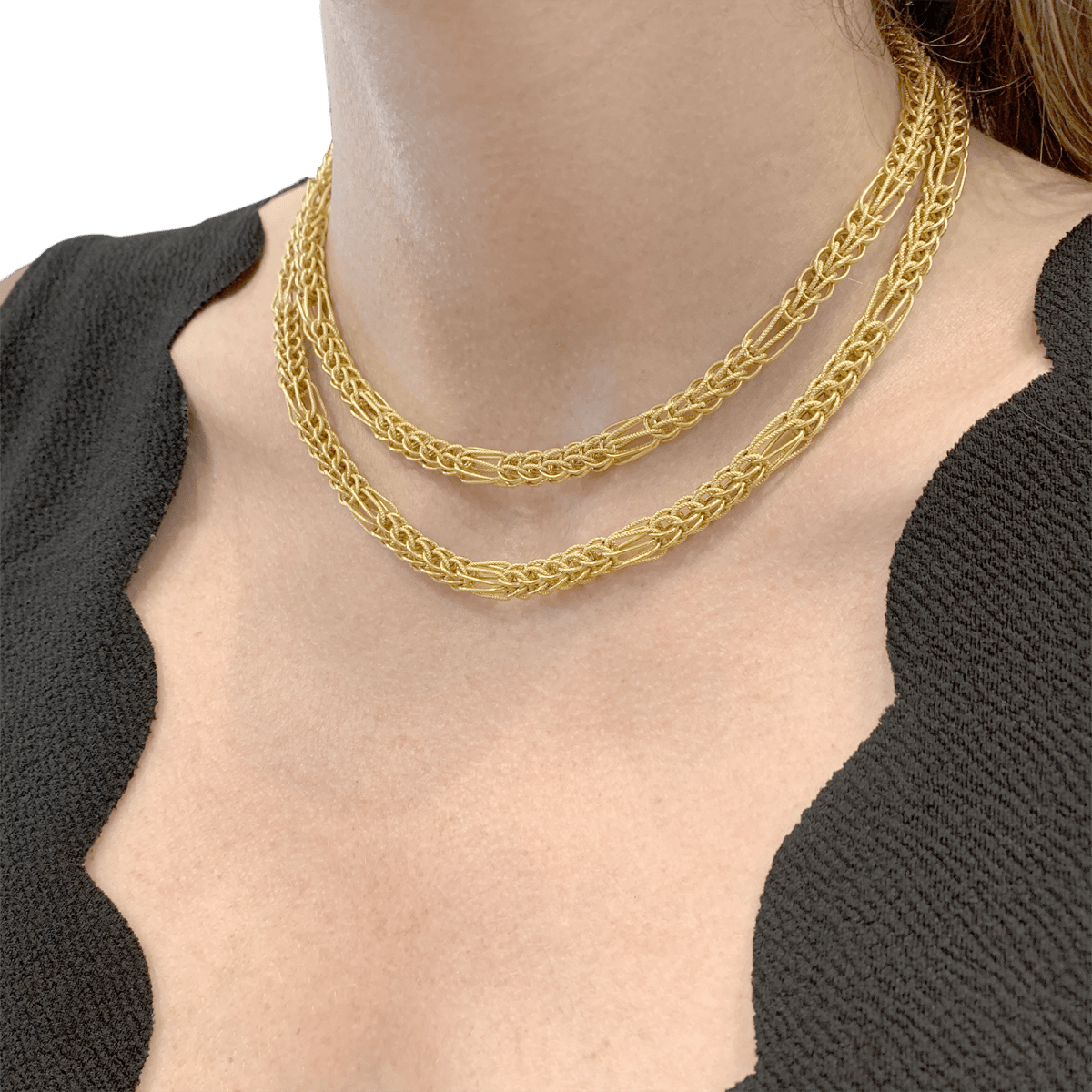 Collier Sautoir en or jaune - Castafiore