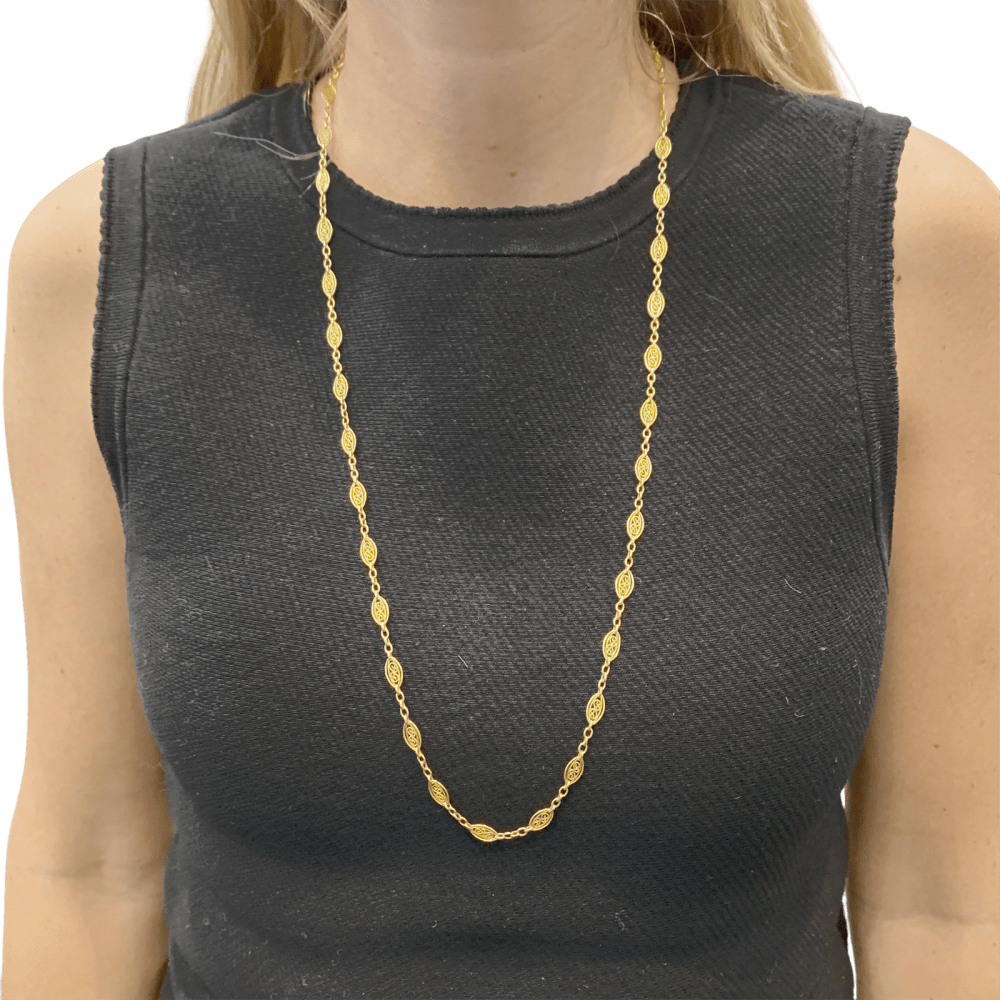 Collier Sautoir en or jaune - Castafiore