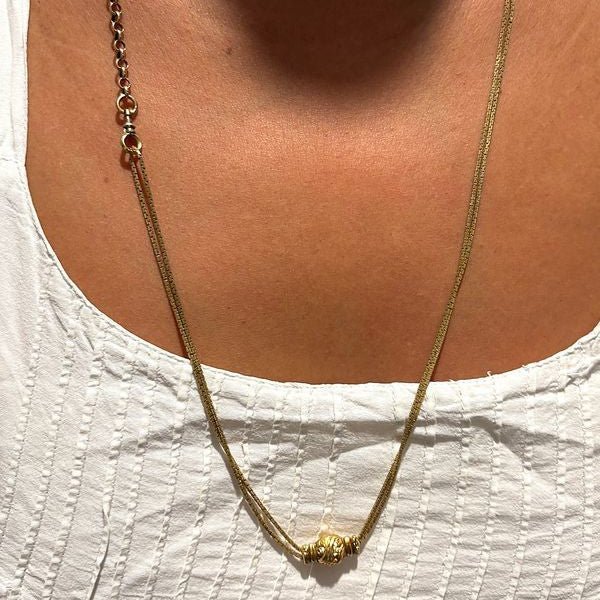 Collier Sautoir en or jaune - Castafiore