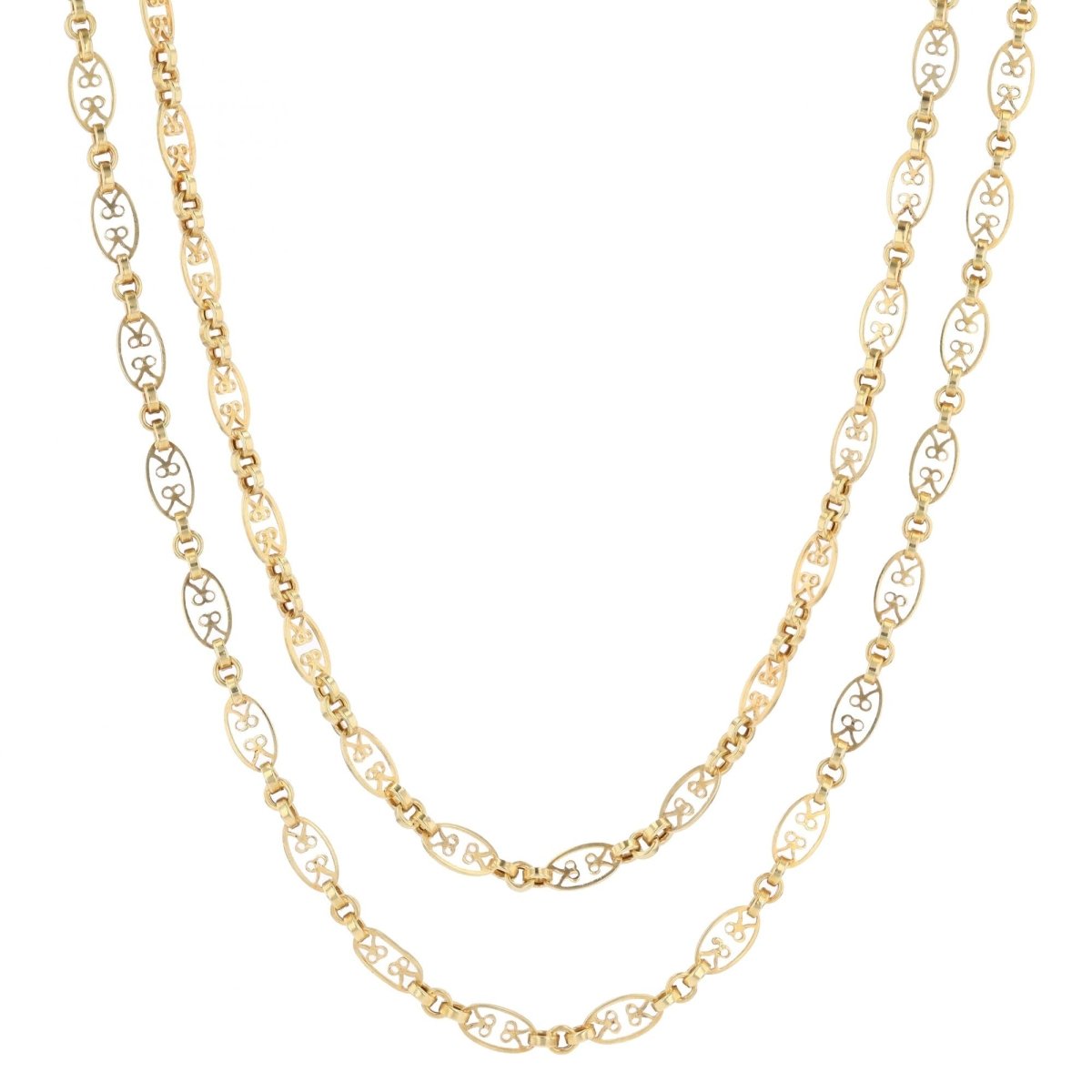 Collier Sautoir en or jaune - Castafiore