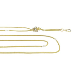 Collier Sautoir en or jaune et perles - Castafiore