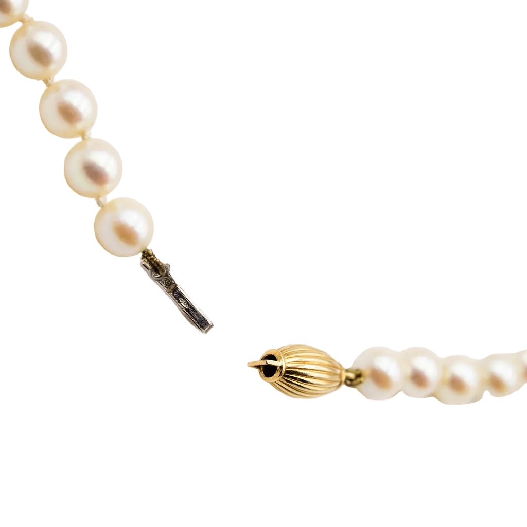 Collier Sautoir en or jaune et perles - Castafiore