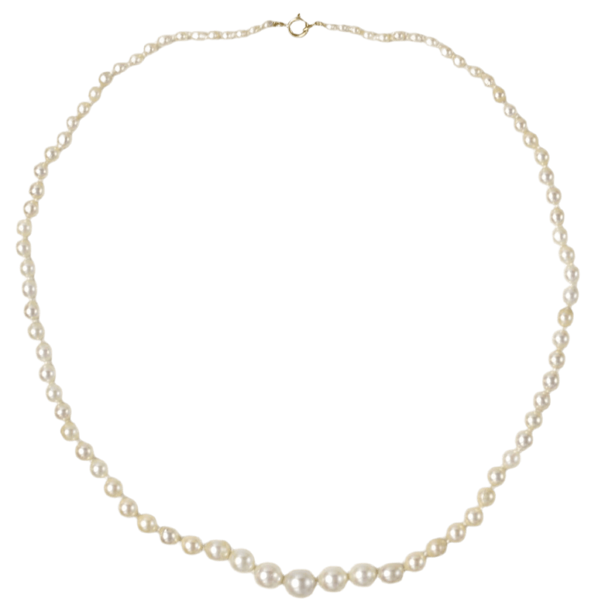 Collier Sautoir en or jaune et perles - Castafiore