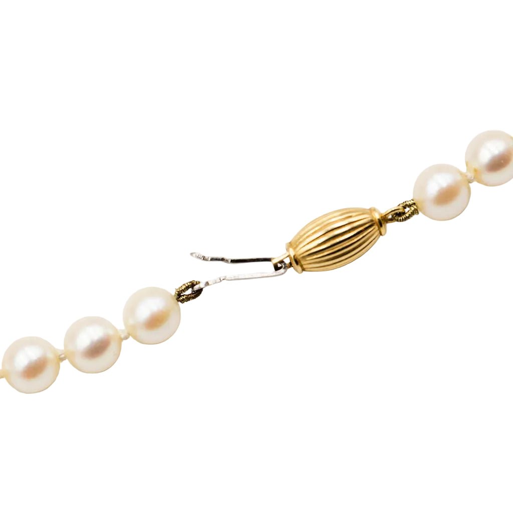 Collier Sautoir en or jaune et perles - Castafiore
