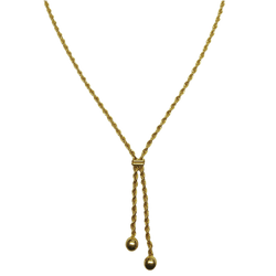 Collier Sautoir en or jaune et perles - Castafiore