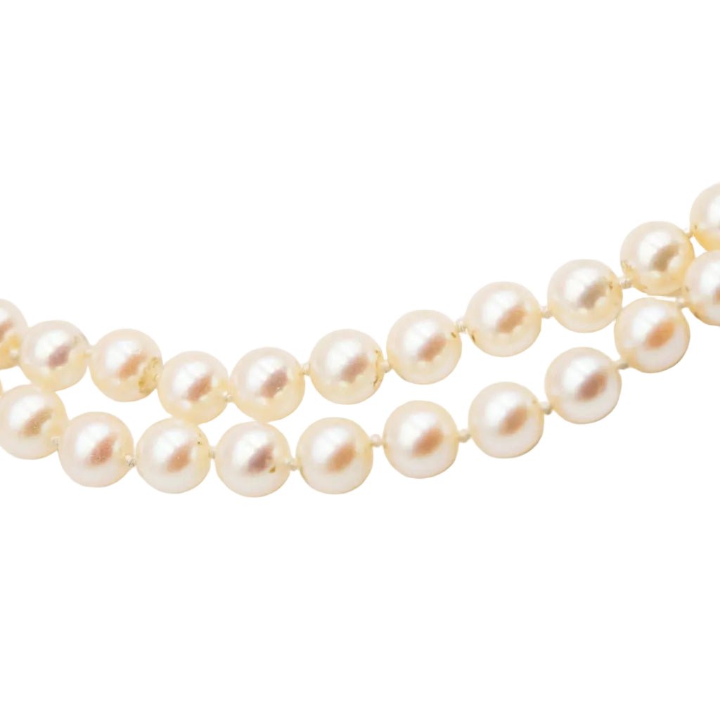Collier Sautoir en or jaune et perles - Castafiore