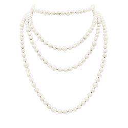 Collier Sautoir en or jaune et perles - Castafiore