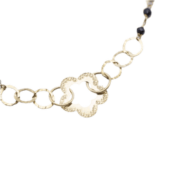 Collier Sautoir en or jaune et spinelles - Castafiore