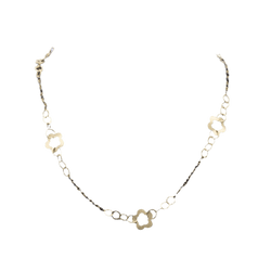 Collier Sautoir en or jaune et spinelles - Castafiore