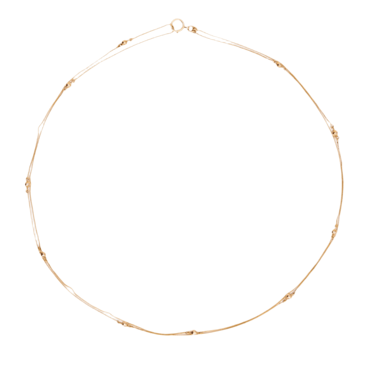 Collier Sautoir en or rose - Castafiore