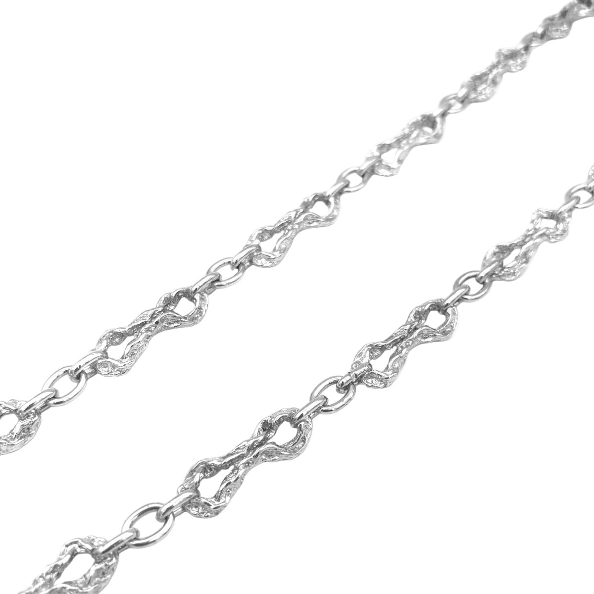 Collier Sautoir GILBERT ALBERT en argent - Castafiore