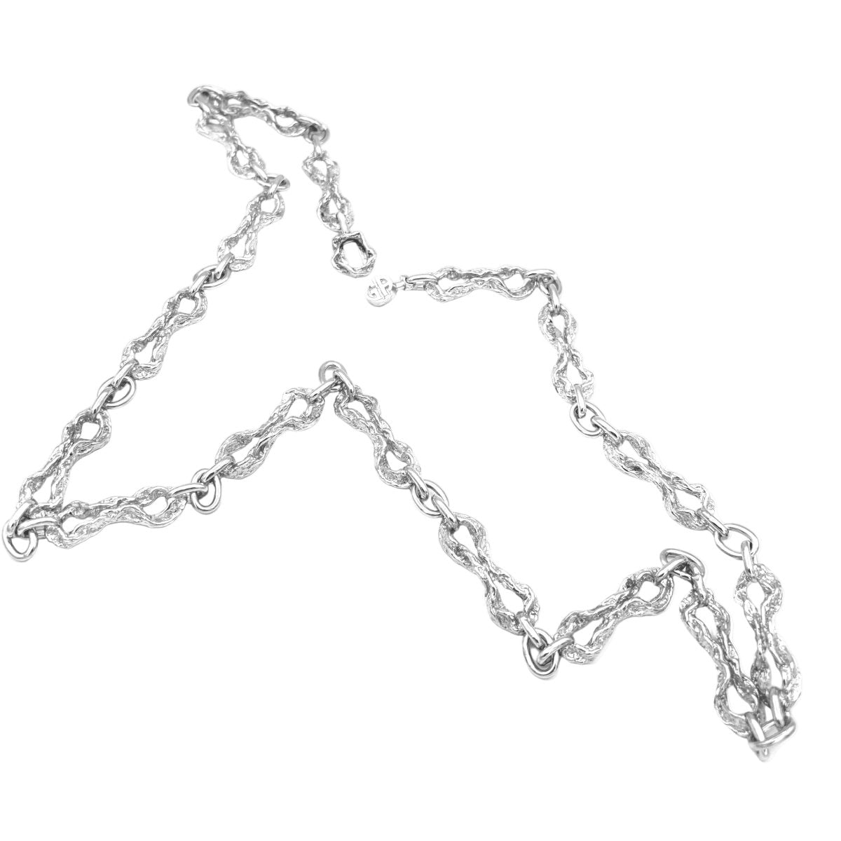 Collier Sautoir GILBERT ALBERT en argent - Castafiore