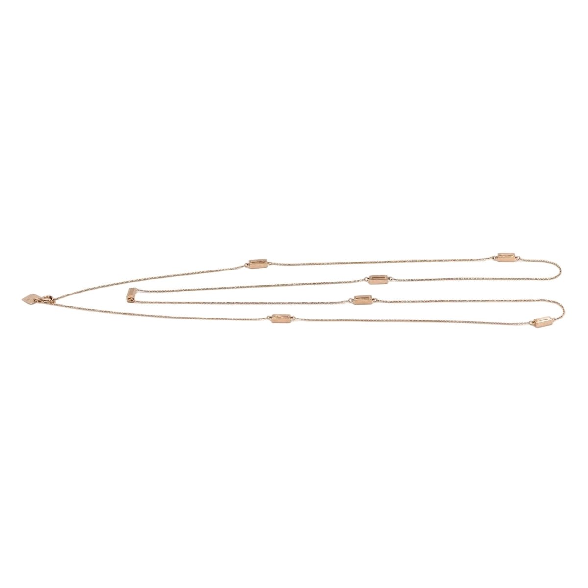 Collier Sautoir GINETTE NY en or rose - Castafiore