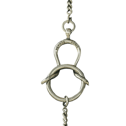 Collier Sautoir HERMÈS "Arabesque" en argent - Castafiore