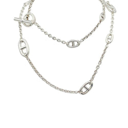 Collier Sautoir HERMÈS "Farandole" en argent - Castafiore