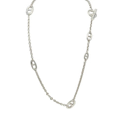 Collier Sautoir HERMÈS "Farandole" en argent - Castafiore