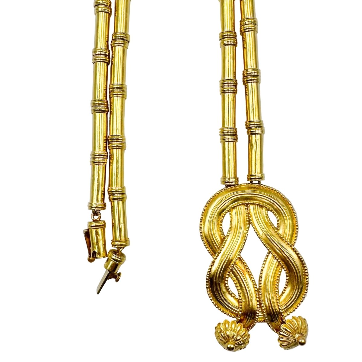 Collier Sautoir LALAOUNIS en or jaune - Castafiore