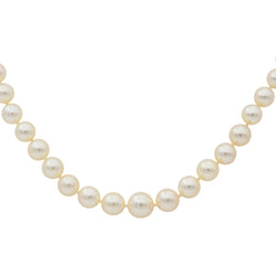 Collier Sautoir or blanc et perles - Castafiore
