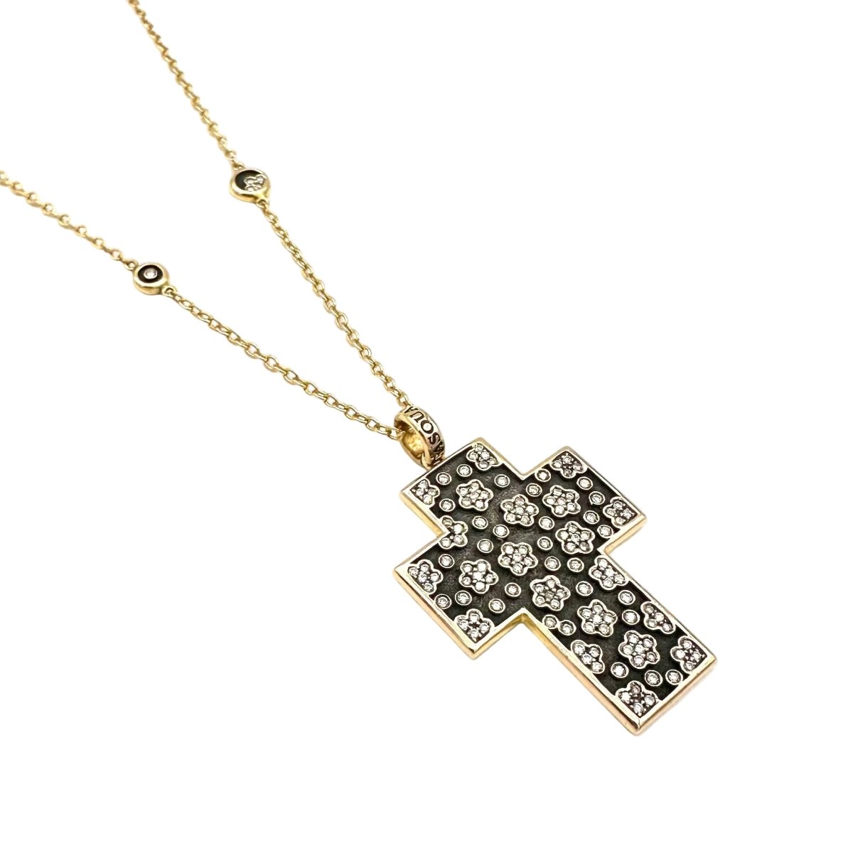 Collier Sautoir PASQUALE BRUNI "Ricami" en or rose, rubis et diamants - Castafiore
