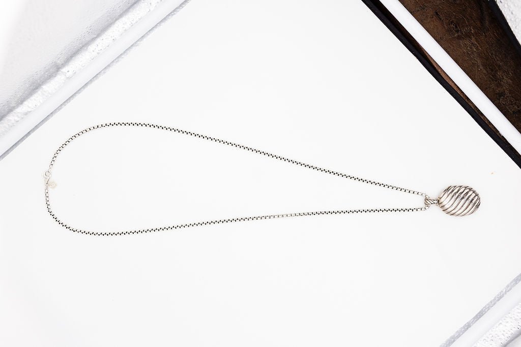 Collier Sautoir Pendentif DAVID YURMAN en argent - Castafiore
