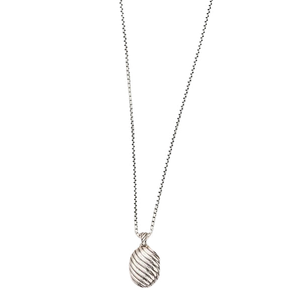 Collier Sautoir Pendentif DAVID YURMAN en argent - Castafiore