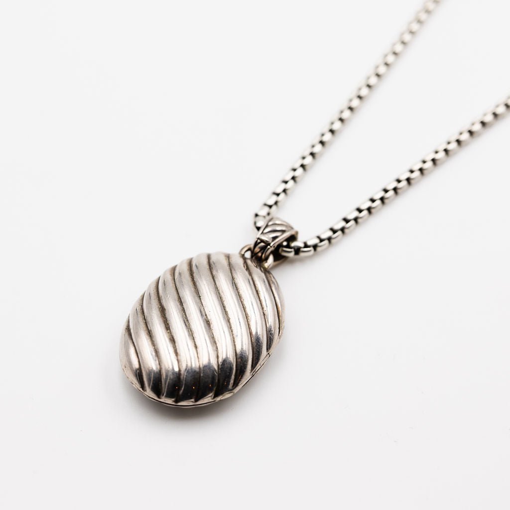 Collier Sautoir Pendentif DAVID YURMAN en argent - Castafiore