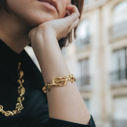 Collier Sautoir transformable CHAUMET en or jaune - Castafiore