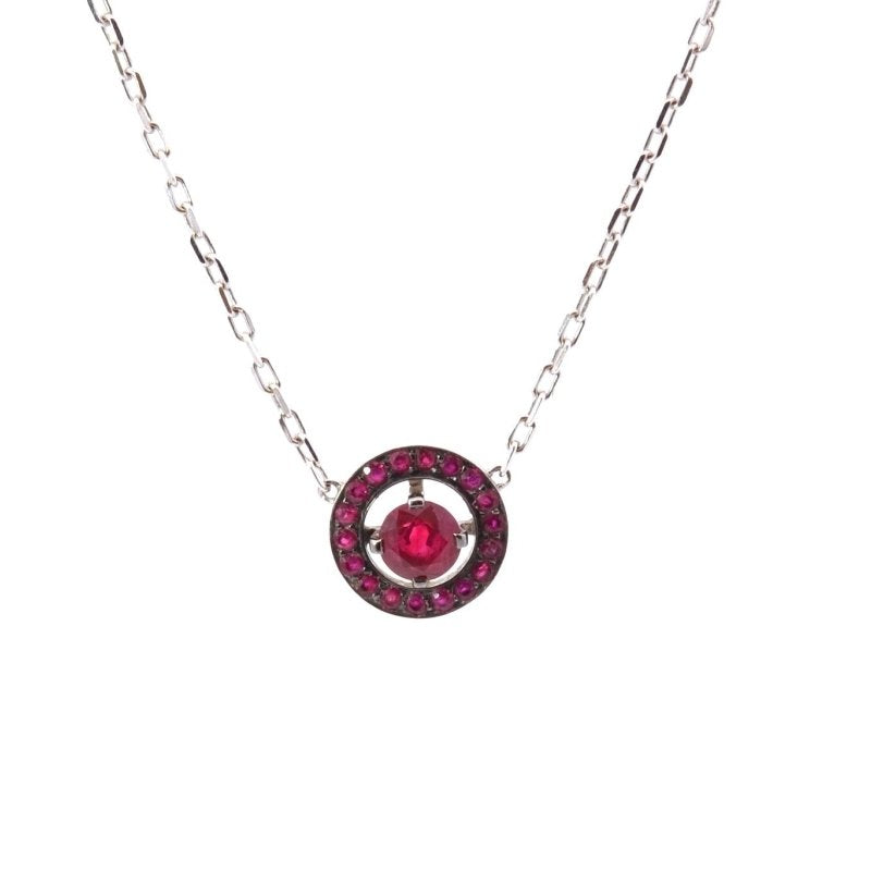 Collier signé Boucheron rubis - Castafiore