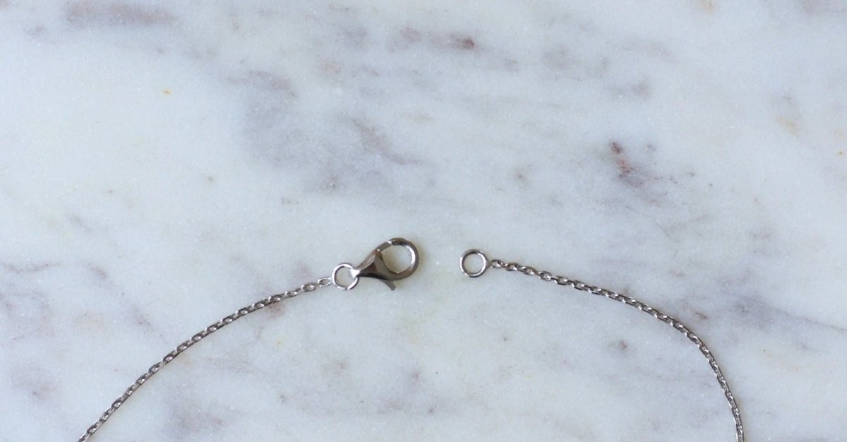 Collier solitaire diamant 1.24 Cts - Castafiore