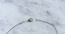 Collier solitaire diamant 1.24 Cts - Castafiore