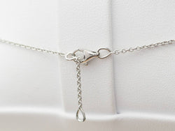 Collier solitaire en or blanc et diamant 0.70ct - Castafiore