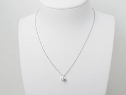 Collier solitaire en or blanc et diamant 0.70ct - Castafiore