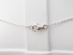 Collier solitaire en or blanc et diamant 0.77ct - Castafiore