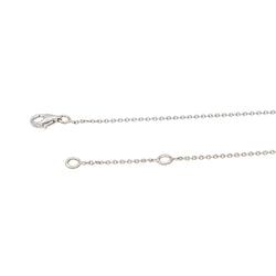 Collier Solitaire en or blanc et diamant - Castafiore