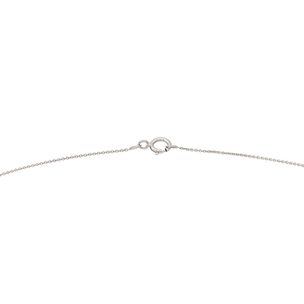 Collier Solitaire en or blanc et diamant - Castafiore
