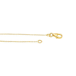Collier Solitaire en or jaune et diamant - Castafiore